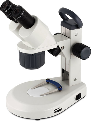 Lupa estereoscópica, 20x/40x, c/batería recargable e iluminación LED Eco T-30C
